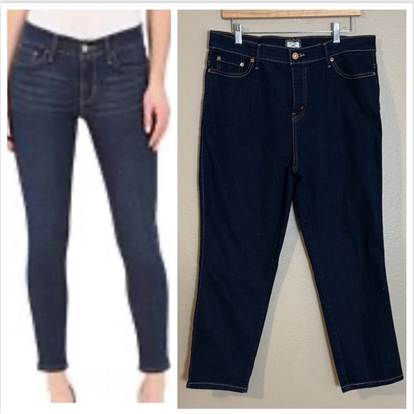 Levi’s 512 perfectly slimming ankle pencil jeans Size 16 - Picture 1 of 10